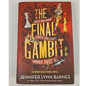 The Final Gambit Book 3 The Inheritance Games Hardcover Jennifer Lynn Barnes NEW